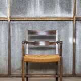 Fauteuil avec assise tissée, Danemark 1930