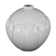 Vase boule à godrons