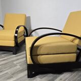 Fauteuils Art Déco par Jindrich Halabala, lot de 2