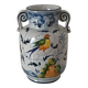 Vintage hand-painted ceramic vase Italy