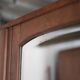 Art Deco wooden wardrobe with mirror