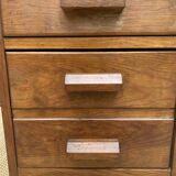 Office furniture, wooden sliding curtain filing cabinet