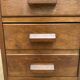 Office furniture, wooden sliding-door filing cabinet