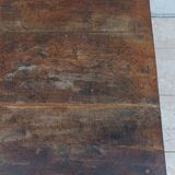 Rustic table in solid oak