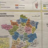School map poster