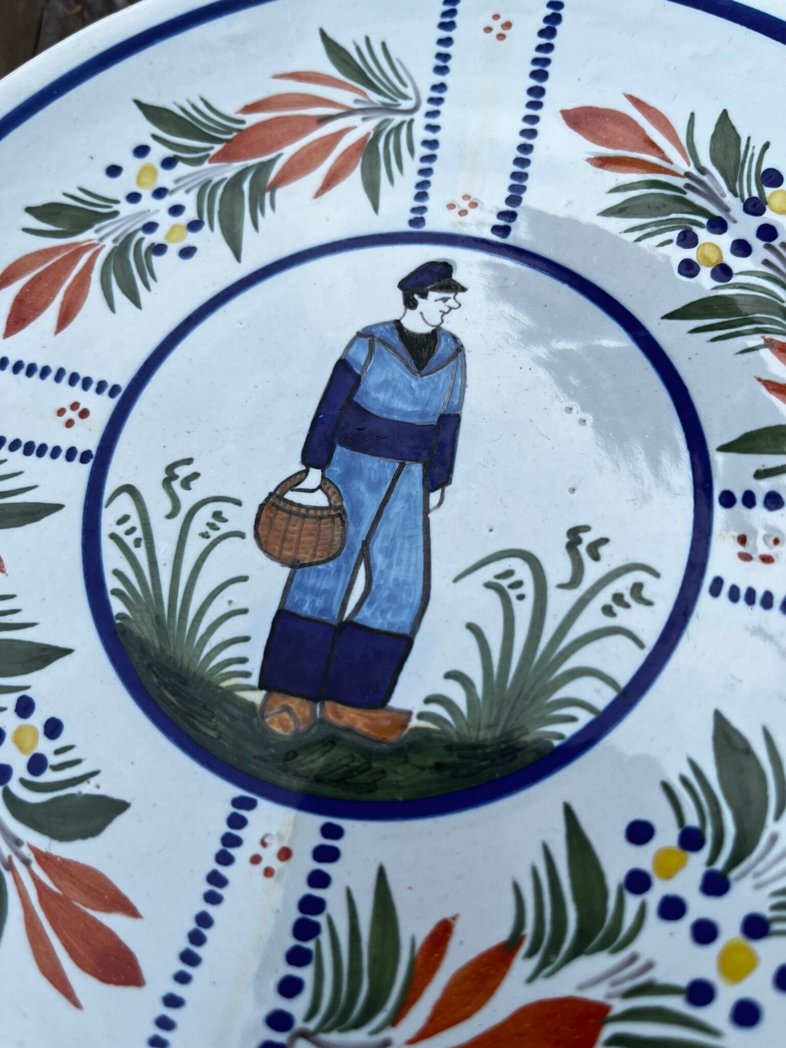 Service à dessert de Vendée "Les Sables d'Olonne"