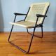 Chaise Italienne pliante vintage 1970