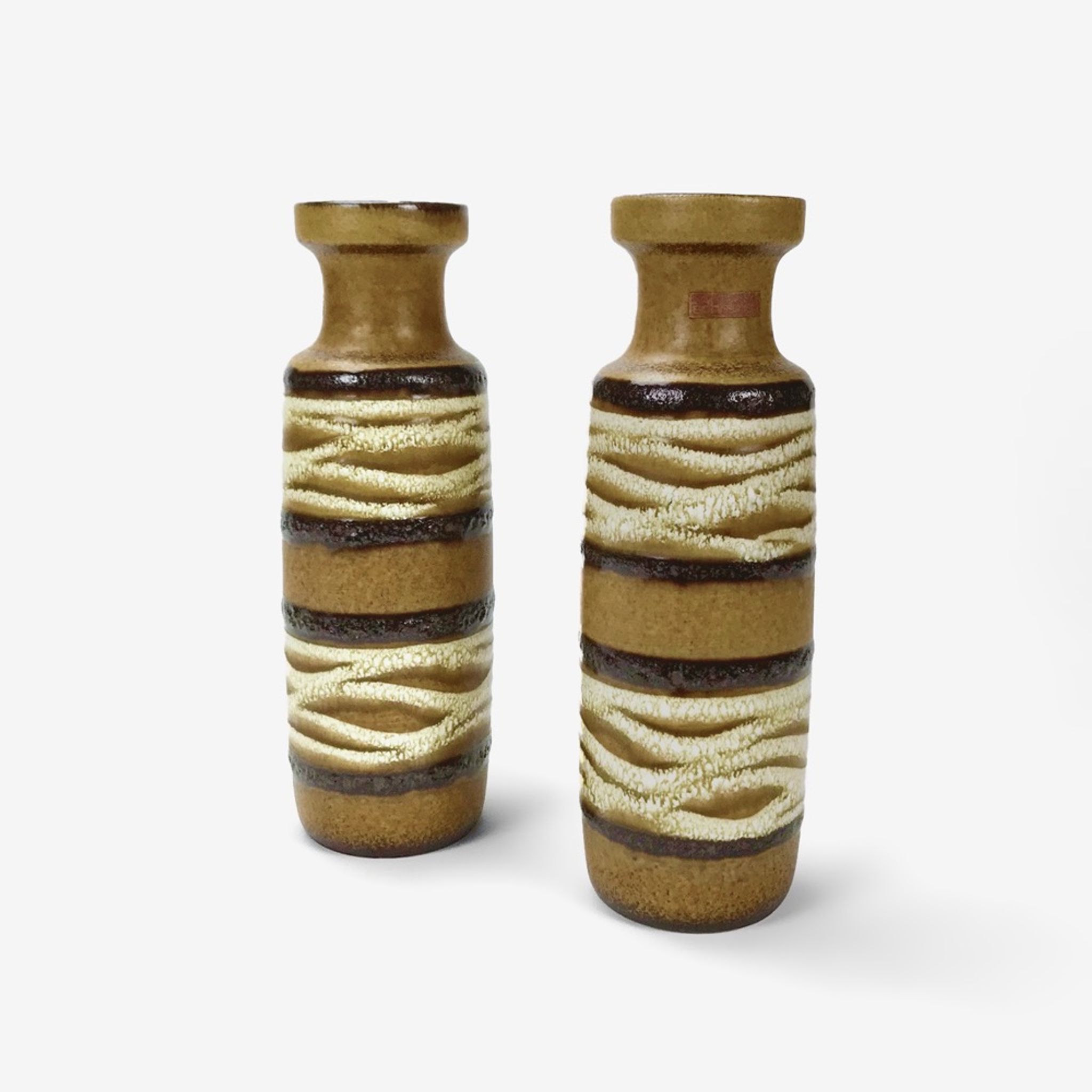 Duo de vases Scheurich couleurs d'automne