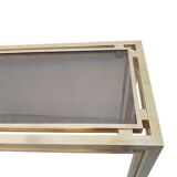 Brass console, 1970s