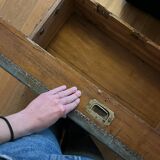 Old wooden trunk