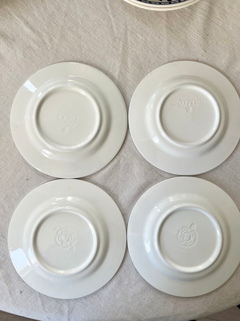 9 bistro dessert plates