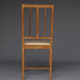 English arts & crafts oak side chair. 1930s
