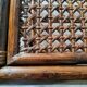 Table basse rotin années 70
