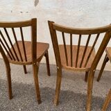 Set of 4 Baumann chairs