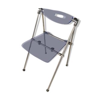 Modern folding chair in plexiglass Giancarlo Piretti - EDA Concept