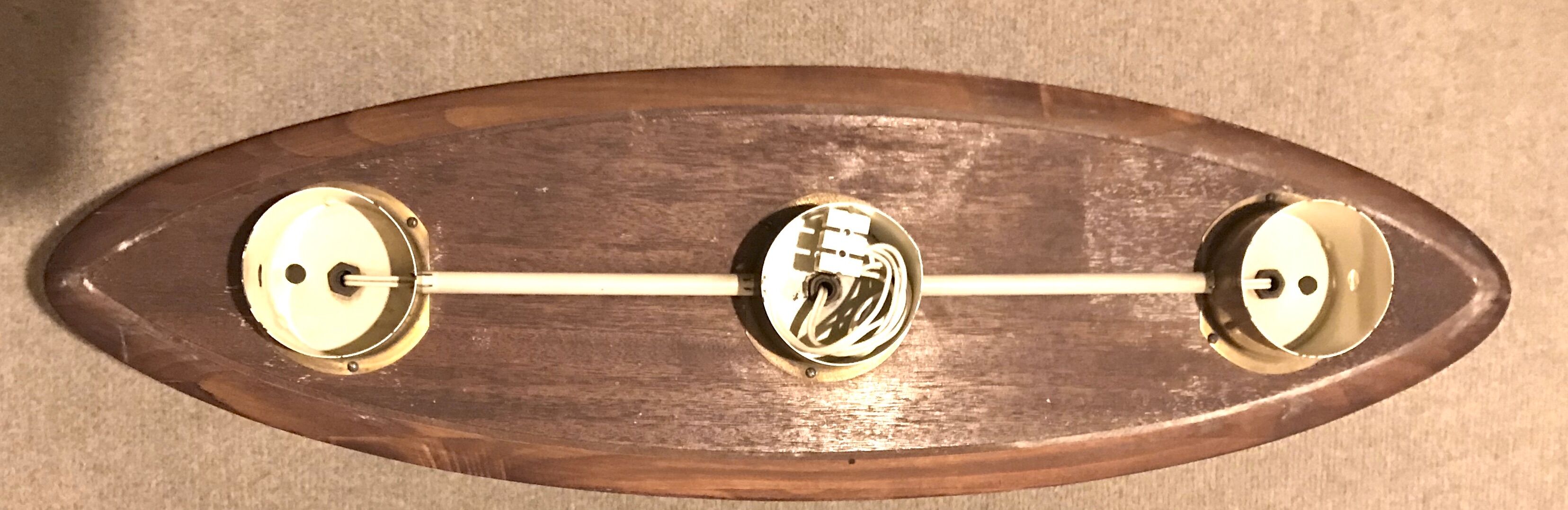 Vintage ceiling lamp 50s