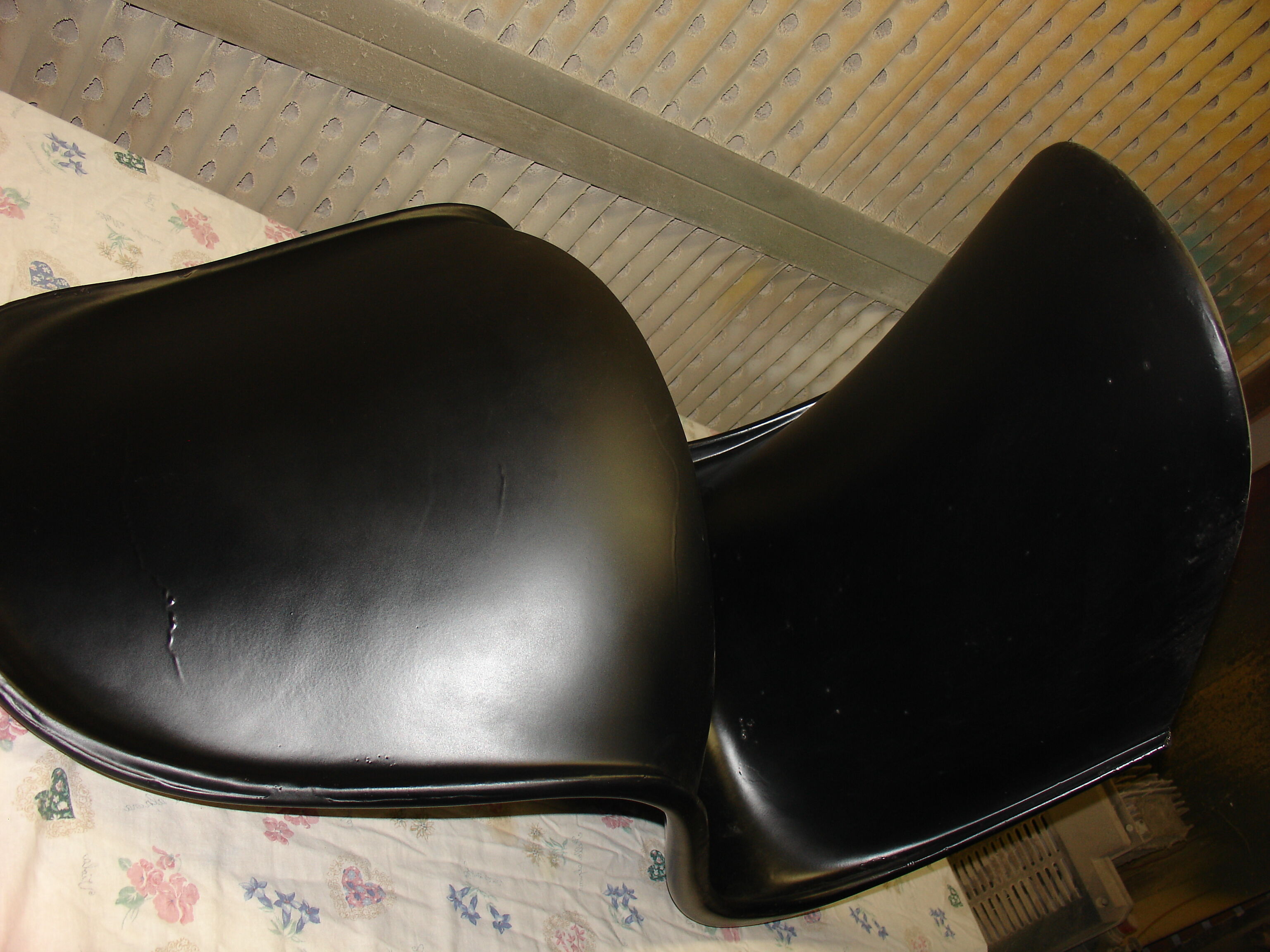 Chaise "s" pré production de Verner Panton 1957