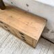 Pine craft cabinet with drawers