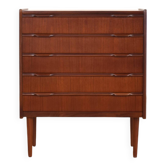 Mid-Century Danish Teak Chest of Drawers, 1960s.