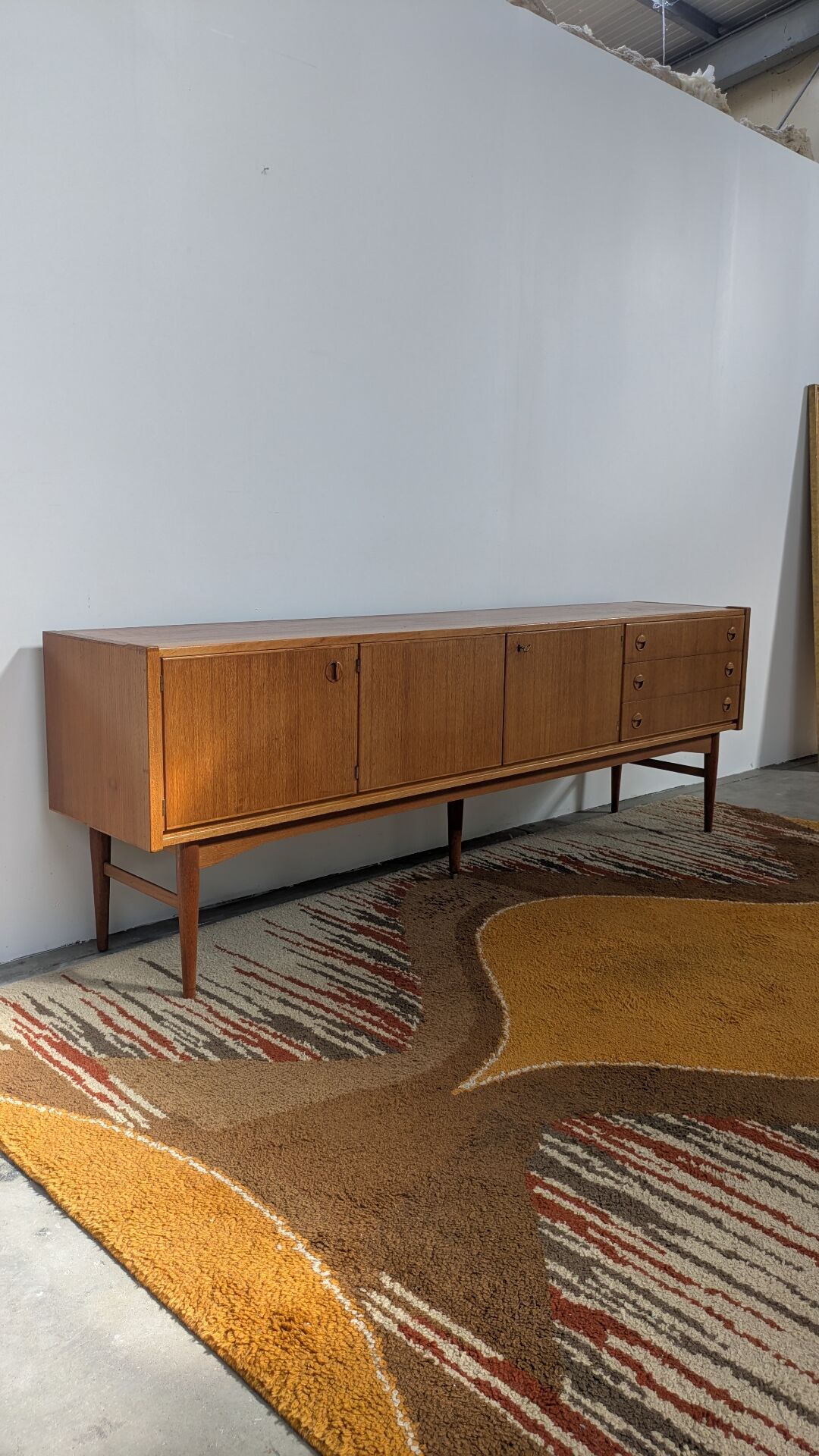 Vintage Scandinavian enfilade design