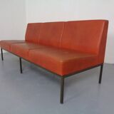 Minimalist 2-Seater and 3-Seater Bench, Germany, 1960s, Set of 2