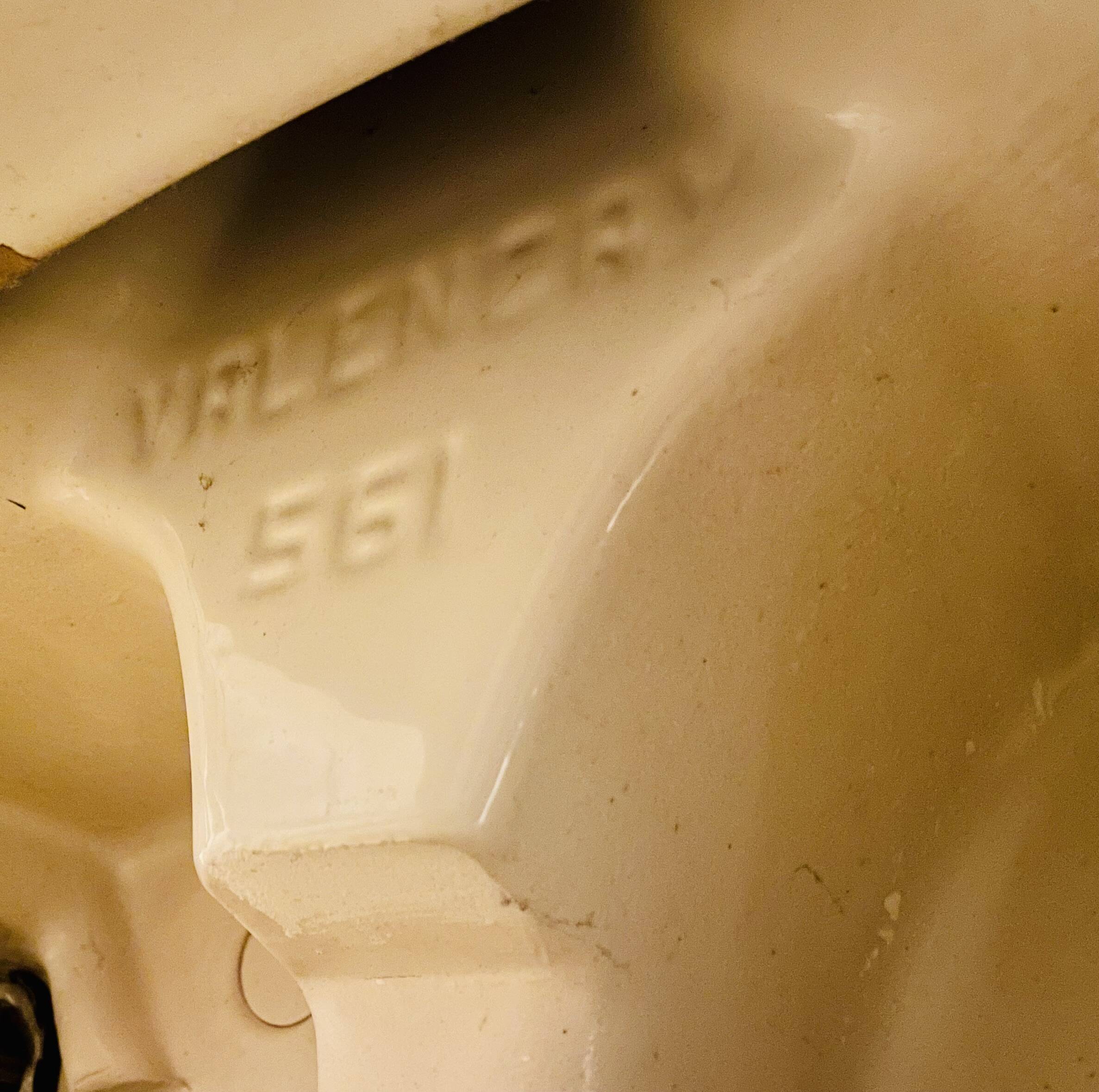 Vintage double basin Jacob Delafon - Valencay model