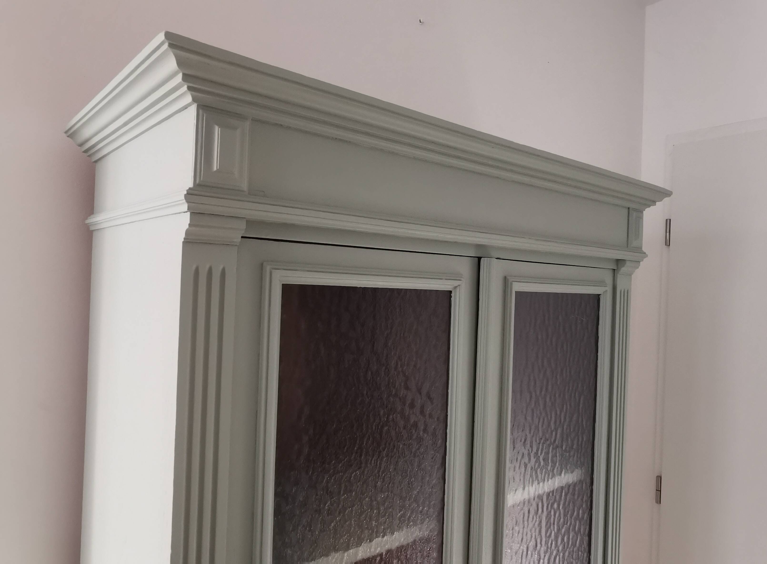 Parisian glass cabinet