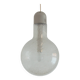 Vintage 1970s Peill and Putzler bubble glass pendant light