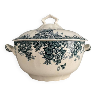 Tureen 1900 Terre de Fer “Marie-Louise” St Amand and Hamage