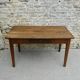 Solid wood farmhouse table 128 cm