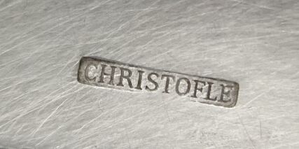 Ladle Christofle silver metal