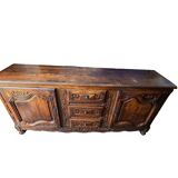 Antique solid carved sideboard