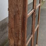 Armoire vitrée ancienne en bois