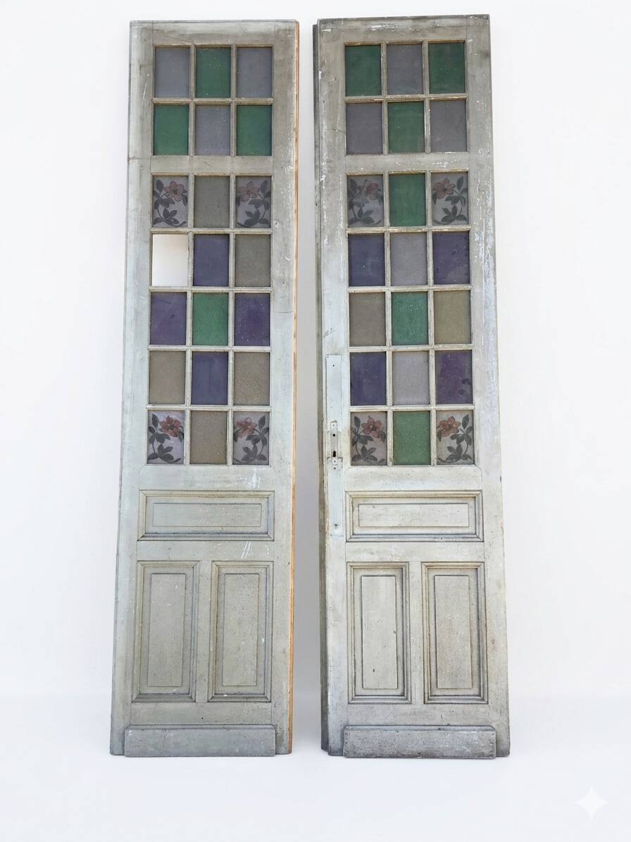 Pair of partition doors from the 19th century.