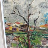 Huile sur panneau