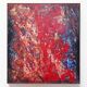 Jozef Mees, Lyrical Abstract Oil on Panel 1962