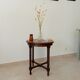 Side table from the 40s/50s in turned wood, Louis XIII style