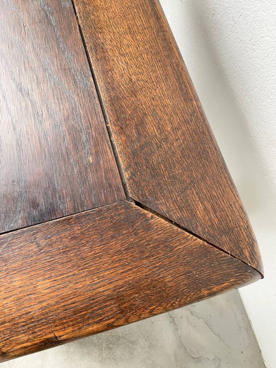 50s Brutalist Oak Coffee Table