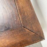 50s Brutalist Oak Coffee Table
