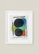 Original framed abstract artwork - Bertrand Mugabure
