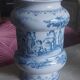 Moustier vase signed