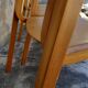 Serie de 4 chaises design années 80