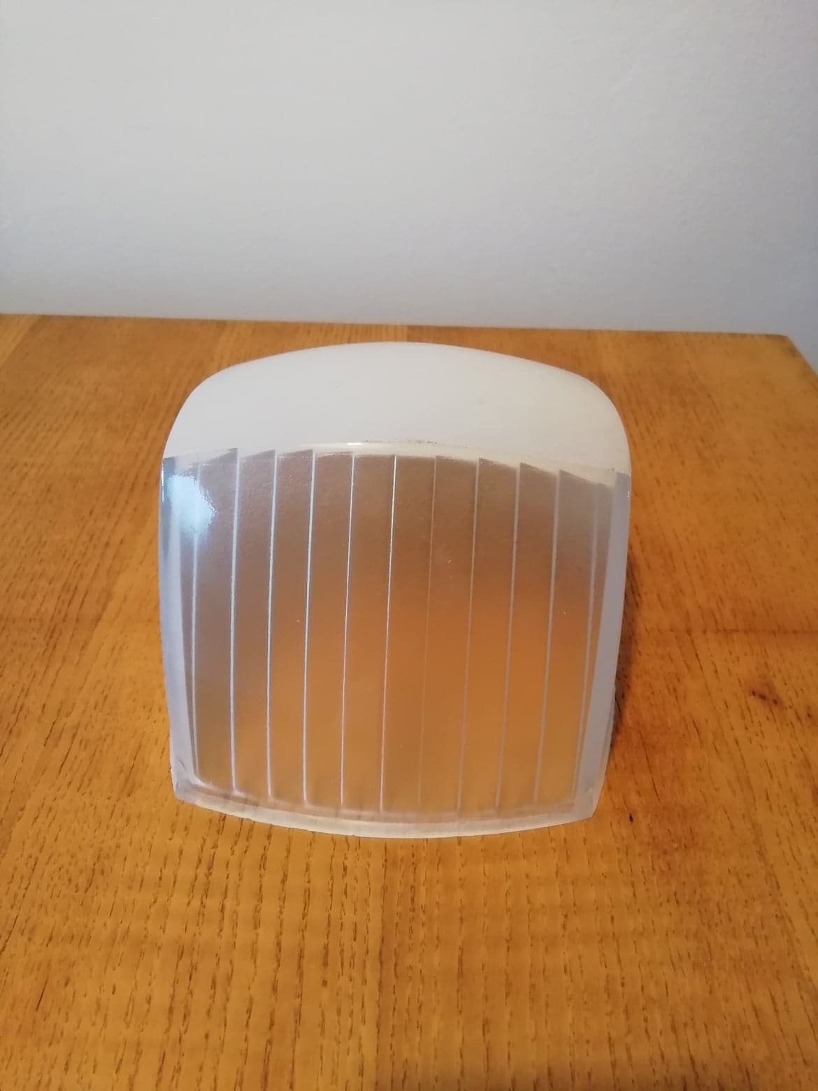 Old holophane sconce