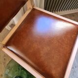 Set of 2 chic vintage chairs