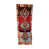 Colorful moroccan carpet - 88 x 258 cm