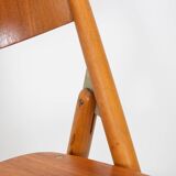 Set of 4 Egon Eiermann SE18 Folding Chairs