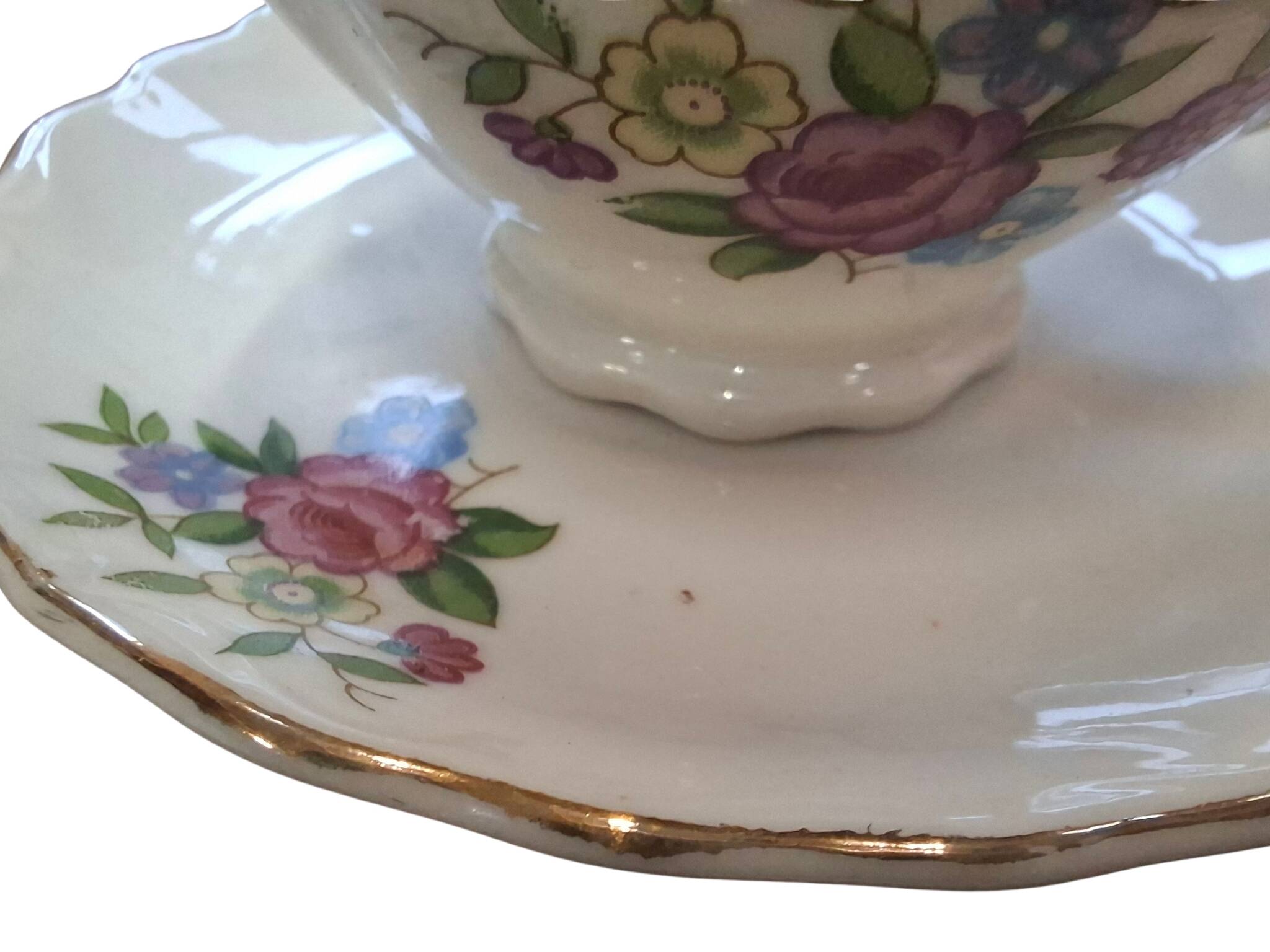 Ensemble de 6 tasses à collectionner en porcelaine japonaise vintage – Années 50