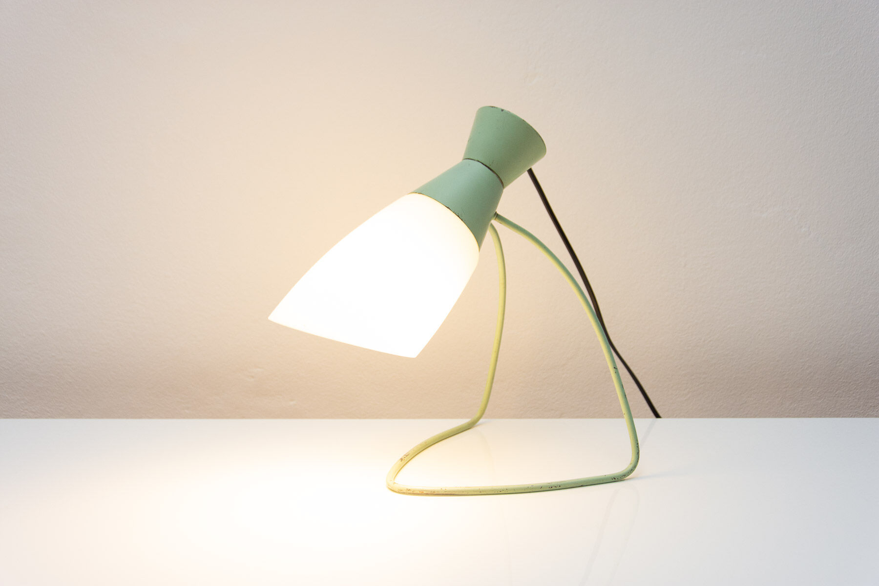Mid century desk lamp designed by Josef Hurka for Napako 1960s