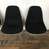 Série de 4 chaises DSX by Charles Eames par Herman Miller 1970