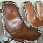 Lot de 8 chaises de salle à manger en cuir
